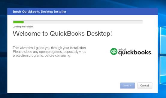 安装QuickBooks