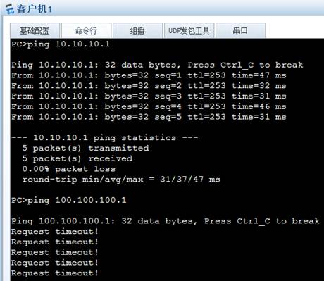 华为策略路由配置