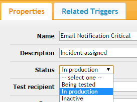 iTop邮件通知设置