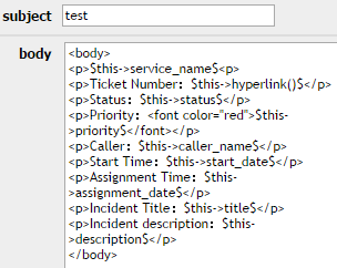 iTop邮件通知设置
