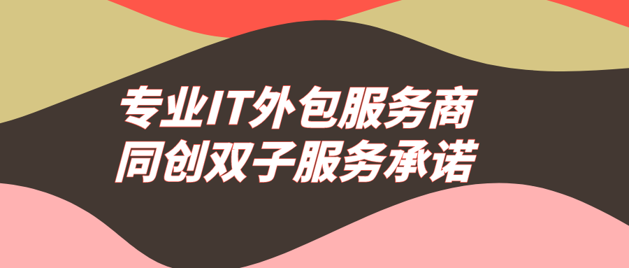专业IT外包服务商同创双子服务承诺